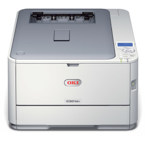 OKI-C301dn-Duplex-Network-A4-Colour-Laser-Printer-Front