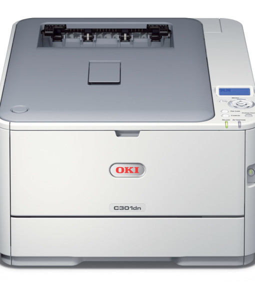 OKI-C301dn-Duplex-Network-A4-Colour-Laser-Printer-Front