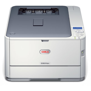 OKI-C531dn-Duplex-Network-A4-Colour-Laser-Printer-Front