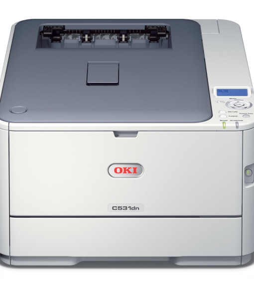 OKI-C531dn-Duplex-Network-A4-Colour-Laser-Printer-Front
