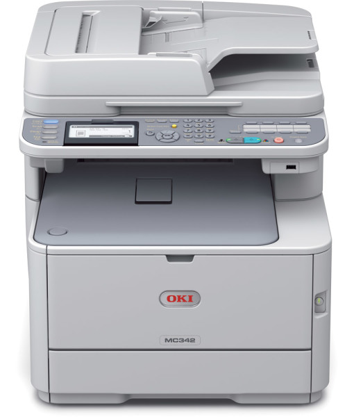 OKI-MC342dn-Multi-Function-Duplex-Network-A4-Colour-Laser-Printer-Front