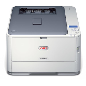 OKI-C511dn-Duplex-Network-A4-Colour-Laser-Printer-Front